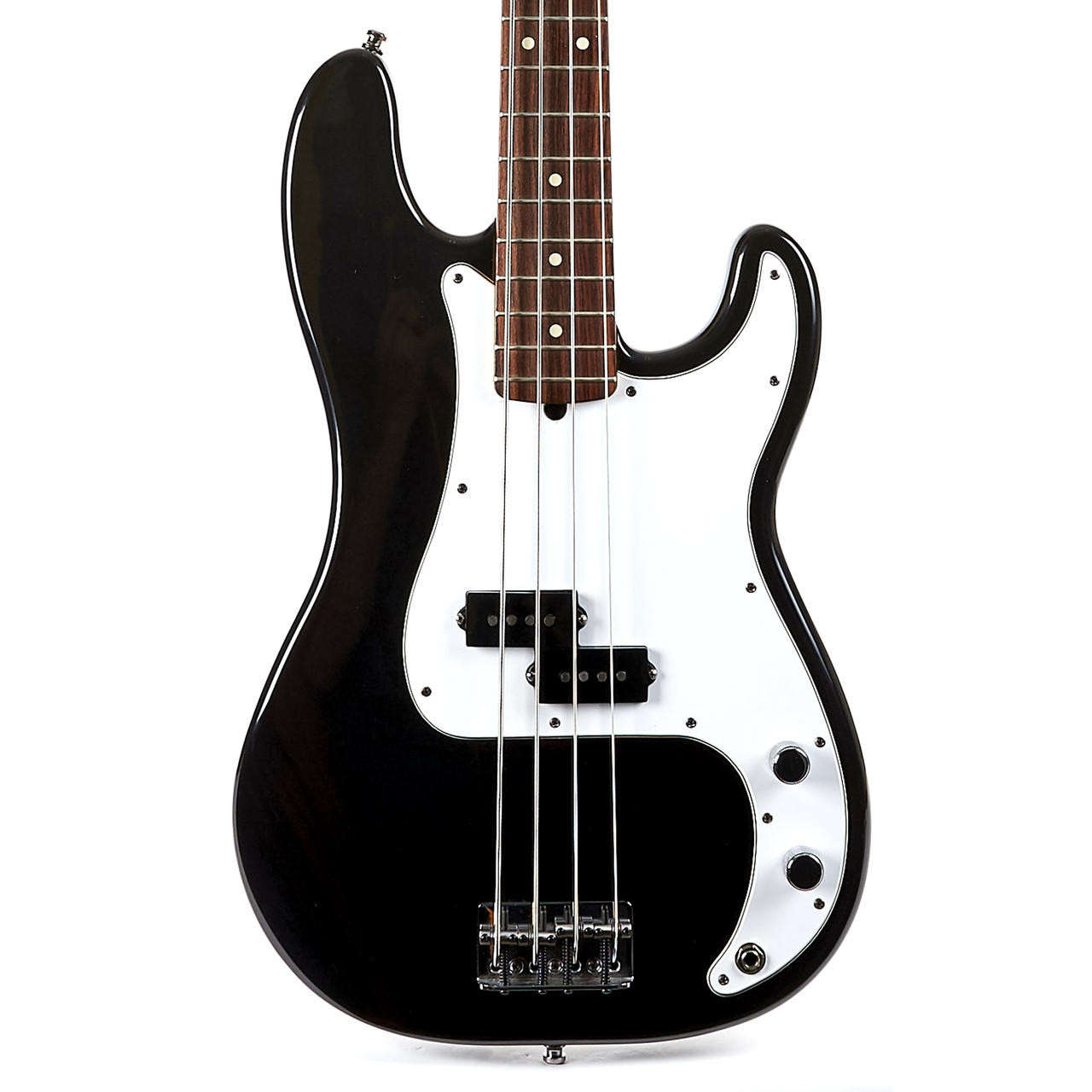 Used Fender American Standard Precision Bass Black 1997