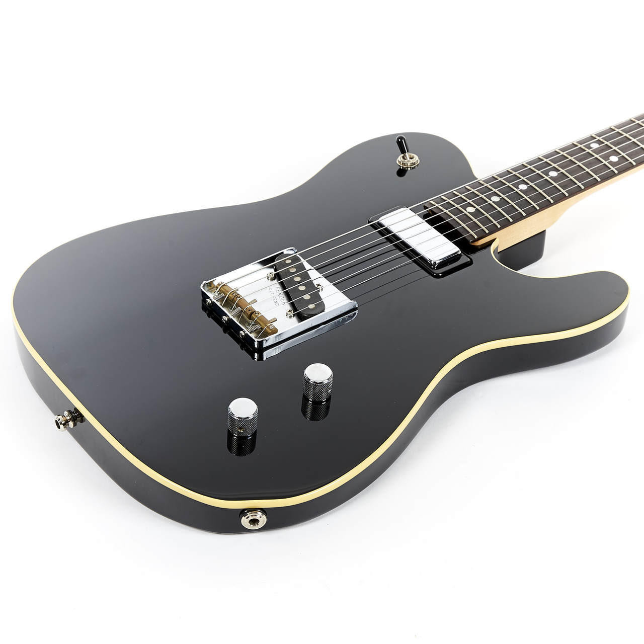 Used Fender Aerodyne Telecaster Black 2004 | Cream City Music