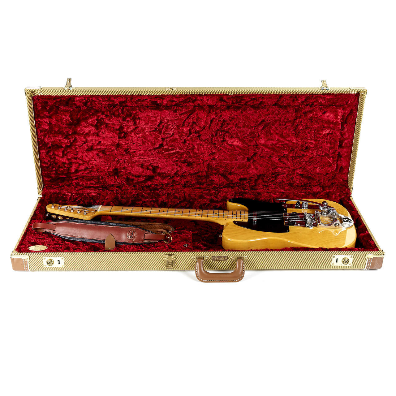 Used Fender TL52 Telecaster Bigsby Natural 2004 | Cream City Music