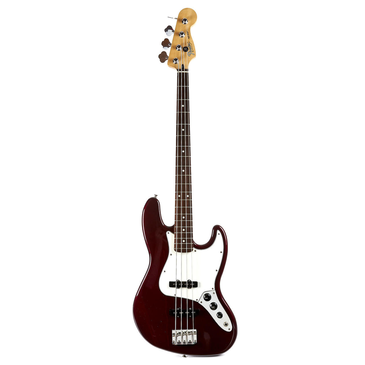 Used Fender Standard Jazz Bass MIM Midnight Wine 2003 | Cream City