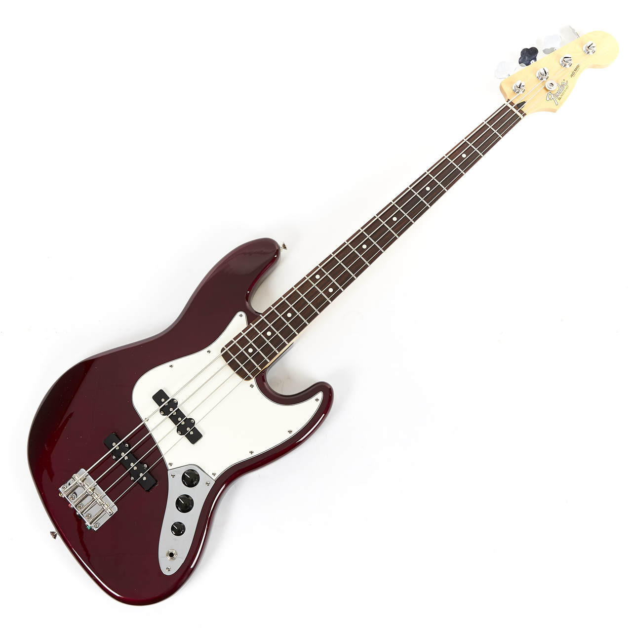 Used Fender Standard Jazz Bass MIM Midnight Wine 2003 | Cream City