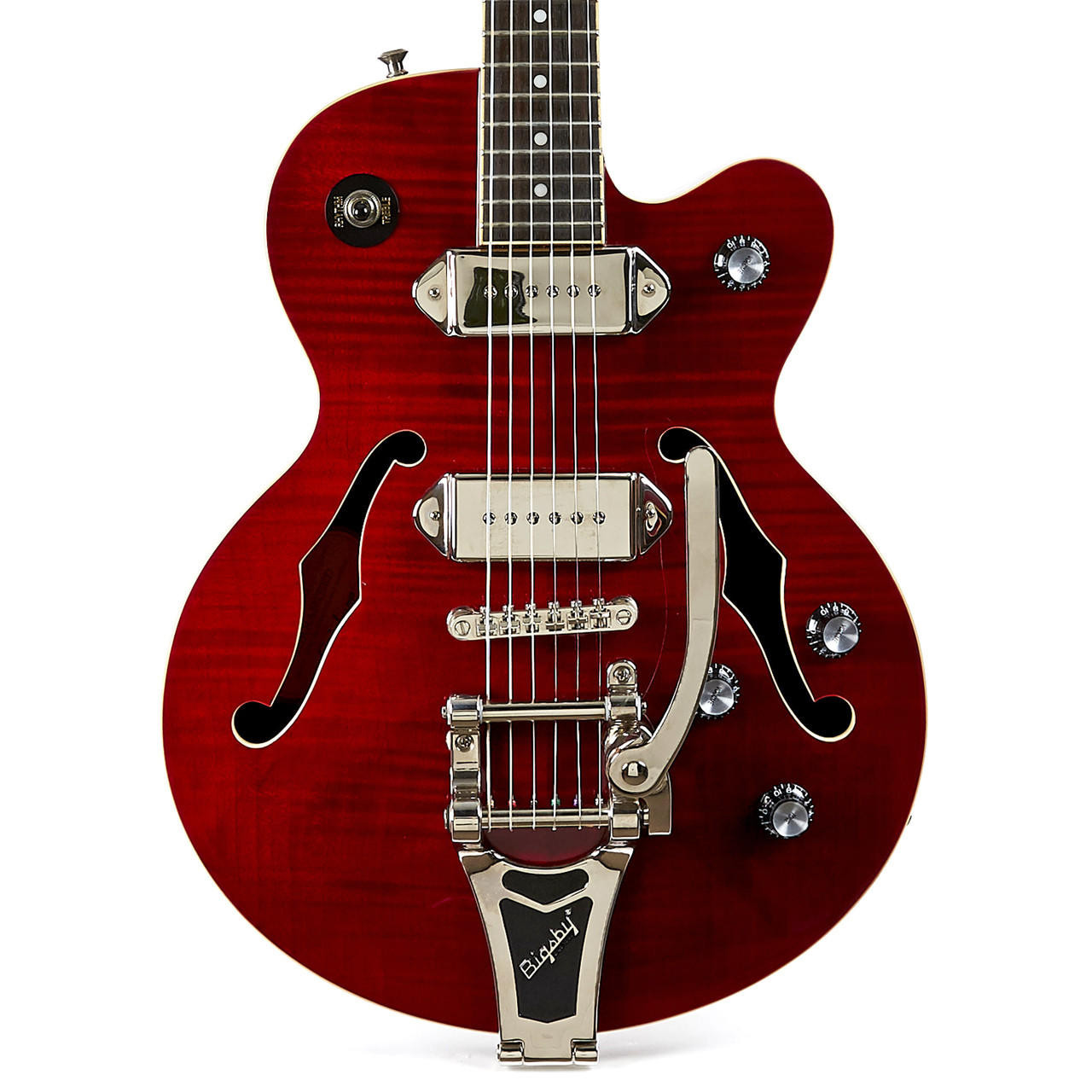 Used Epiphone Wildkat Wine Red 2015 | Cream City Music