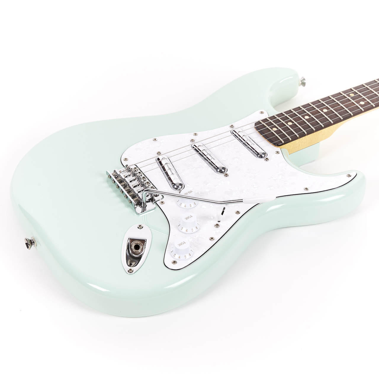 Used Squier Stratocaster Duncan Designed Lipstick Pickups Surf