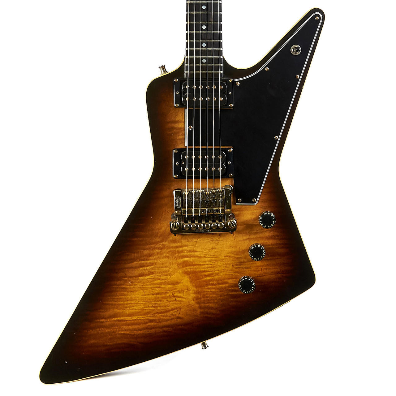 gibson explorer tobacco sunburst Vintage Gibson E2 Explorer Sunburst 1981