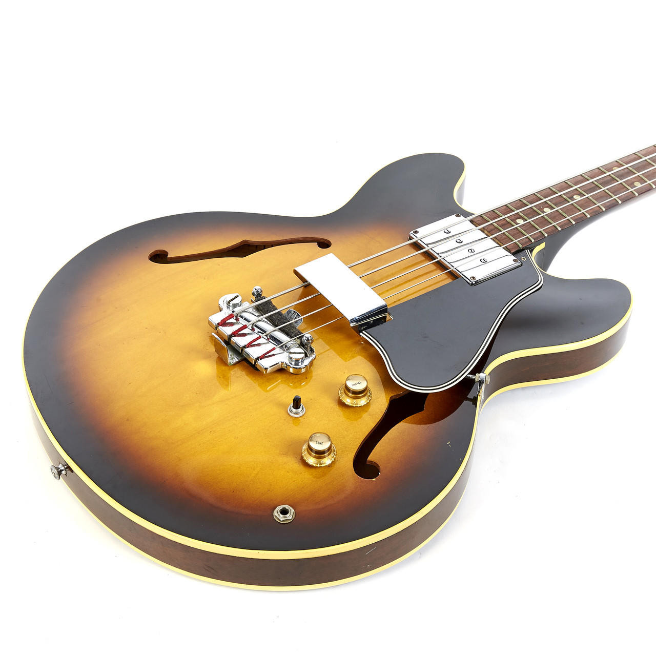 Vintage Gibson EB-2 Sunburst 1966 | Cream City Music