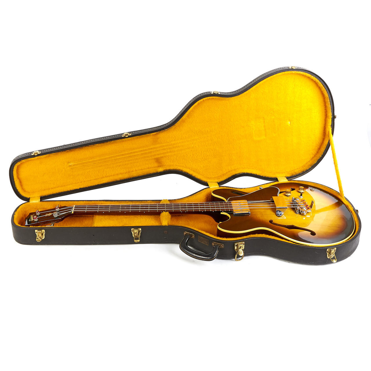 Vintage Gibson EB-2 Sunburst 1966 | Cream City Music