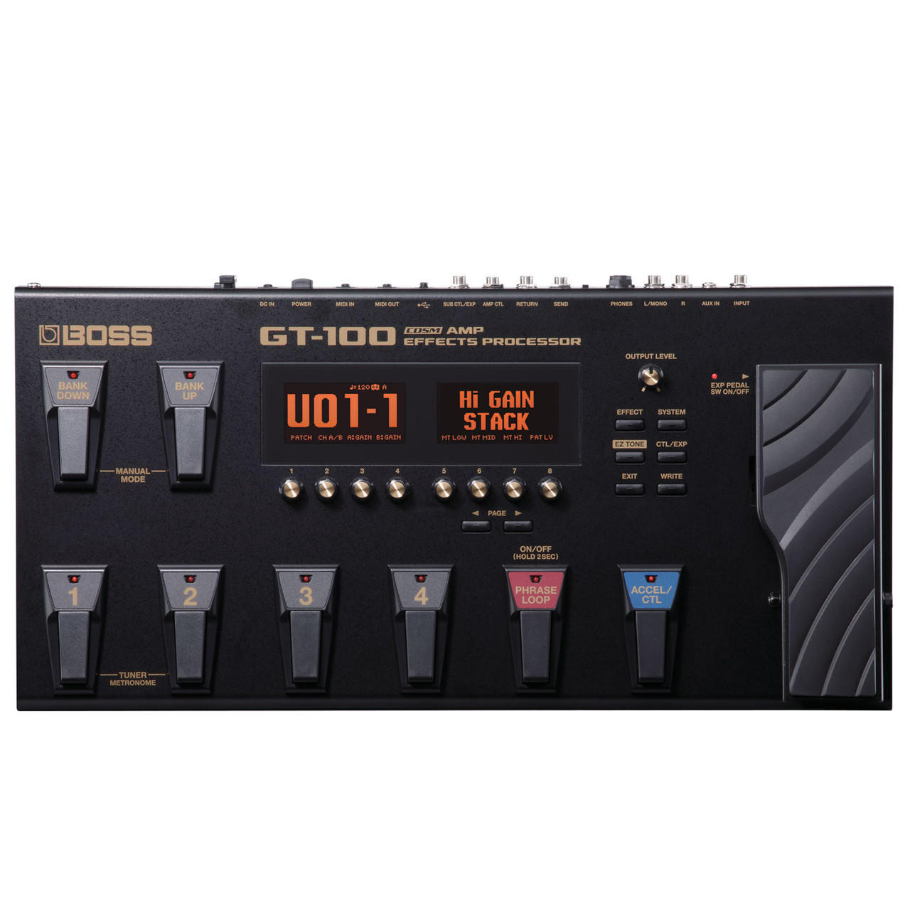 hjemmelevering dækning fremsætte Boss GT-100 COSM Amp Effects Processor Multi-Effects Pedal | Cream City  Music