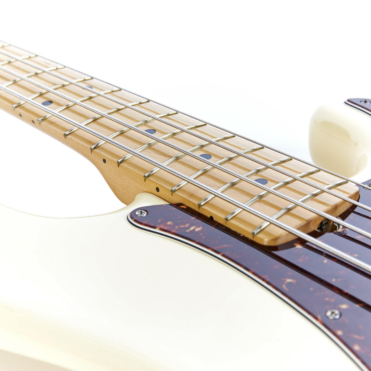 Vintage Fender Precision Bass Olympic White 1981 | Cream City Music