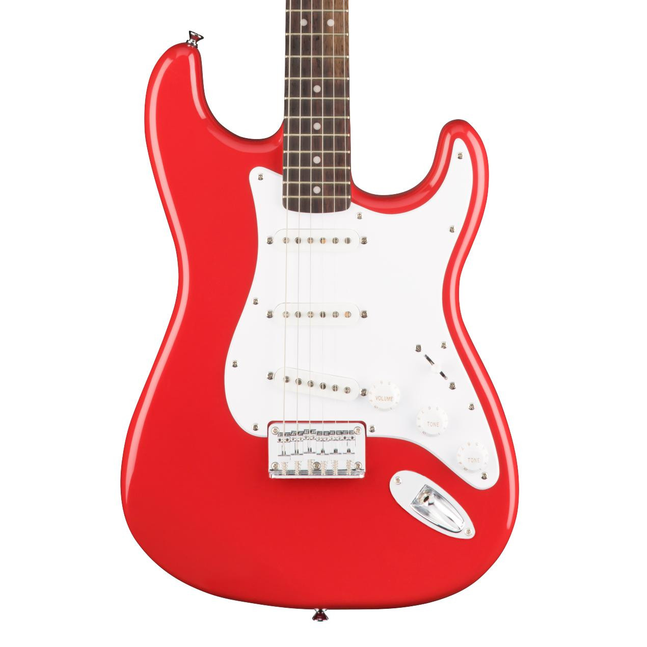 Squier Bullet Stratocaster Hard Tail Laurel - Fiesta Red | Cream