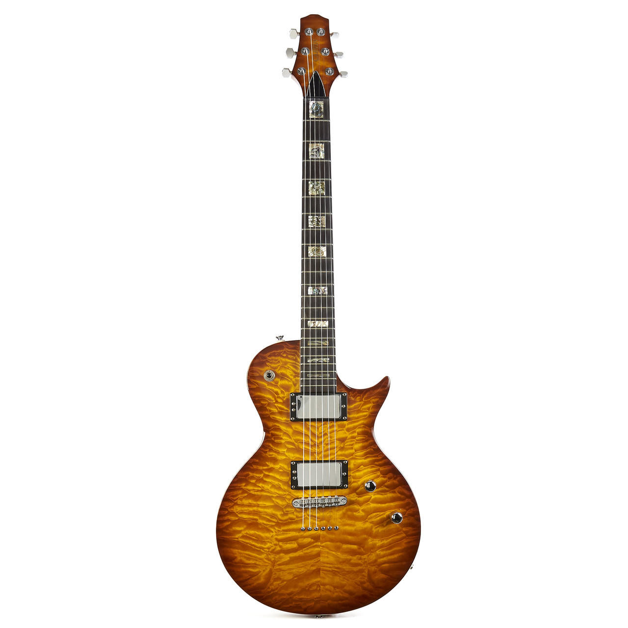Used Carvin CS6 California Single Cutaway Carved Top - Honey Burst