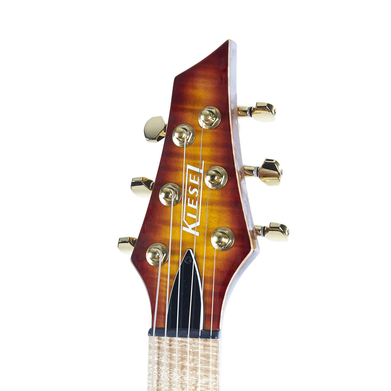 Used Kiesel DC600 Flame Maple Solid Body HH - Sunset Burst | Cream