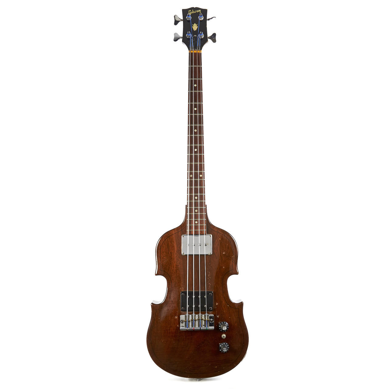 Vintage Gibson EB-1 Electric Violin Bass Brown 1969 | Cream City Music