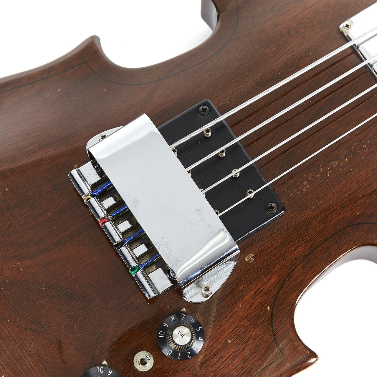 Vintage Gibson EB-1 Electric Violin Bass Brown 1969 | Cream City Music