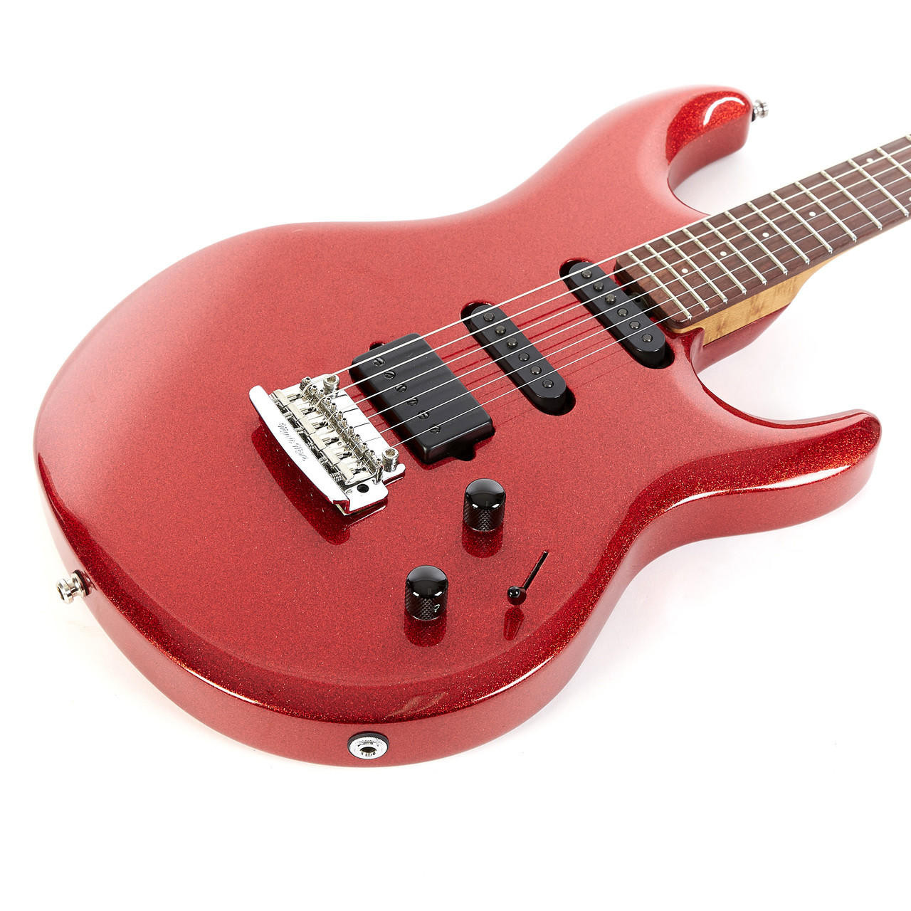 Used Ernie Ball Music Man Luke III Red Sparkle 2013