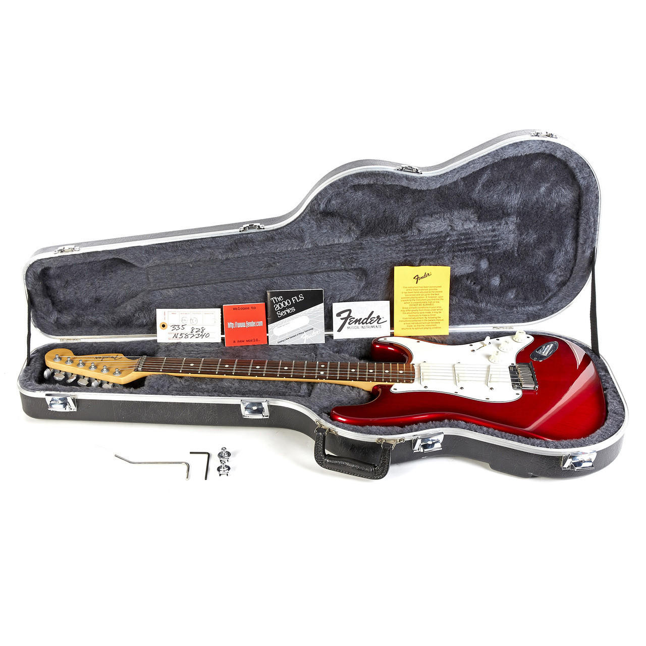 Used Fender Stratocaster Plus Crimson Burst 1995 | Cream