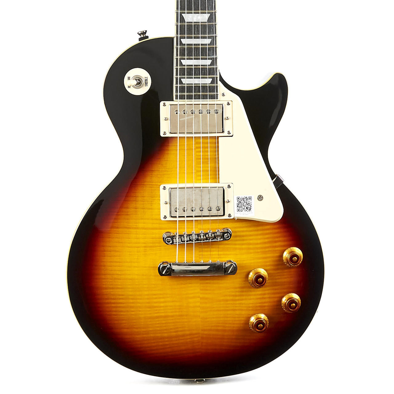 Used Epiphone Les Paul Standard Pro Plus Vintage Sunburst | Cream