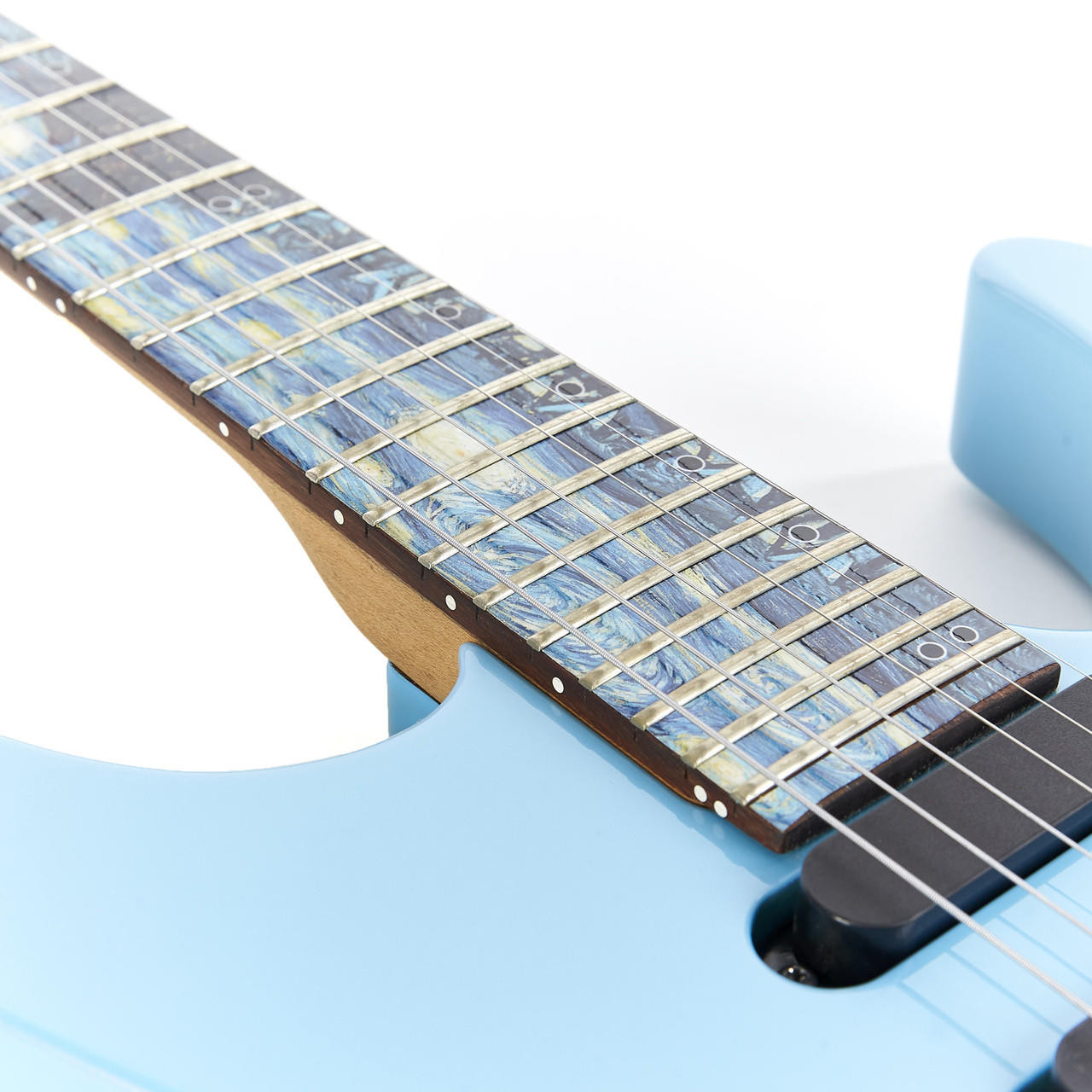 Used Charvel Jackson USA Custom Shop Dinky Starry Starry Night