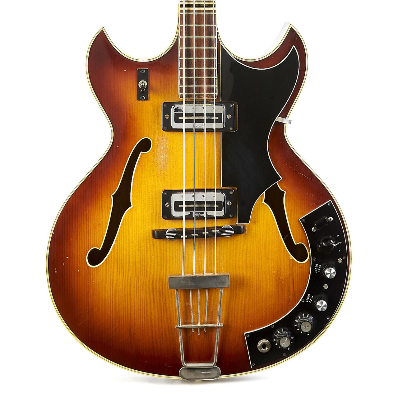 Vintage Hofner 500/8BZ Bass Sunburst 1967 | Cream City Music