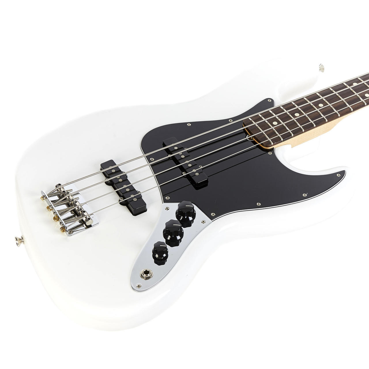 Fender American Performer Jazz Bass Rosewood - Arctic White