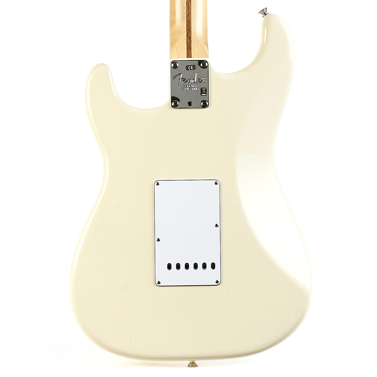 Used Fender American Standard Stratocaster Olympic White
