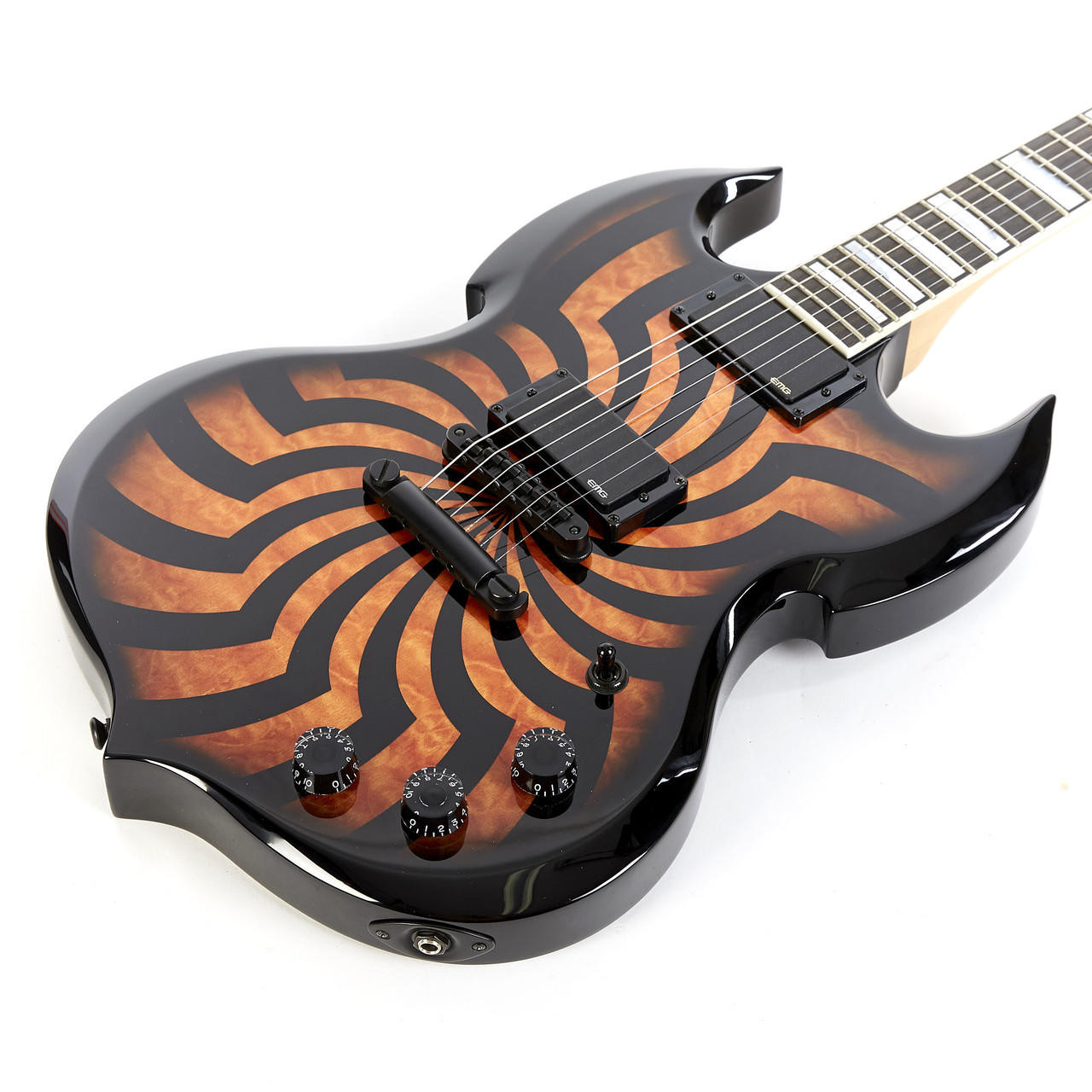 Used Schecter Wylde Audio Barbarian Hellfire Buzzsaw 2016 | Cream