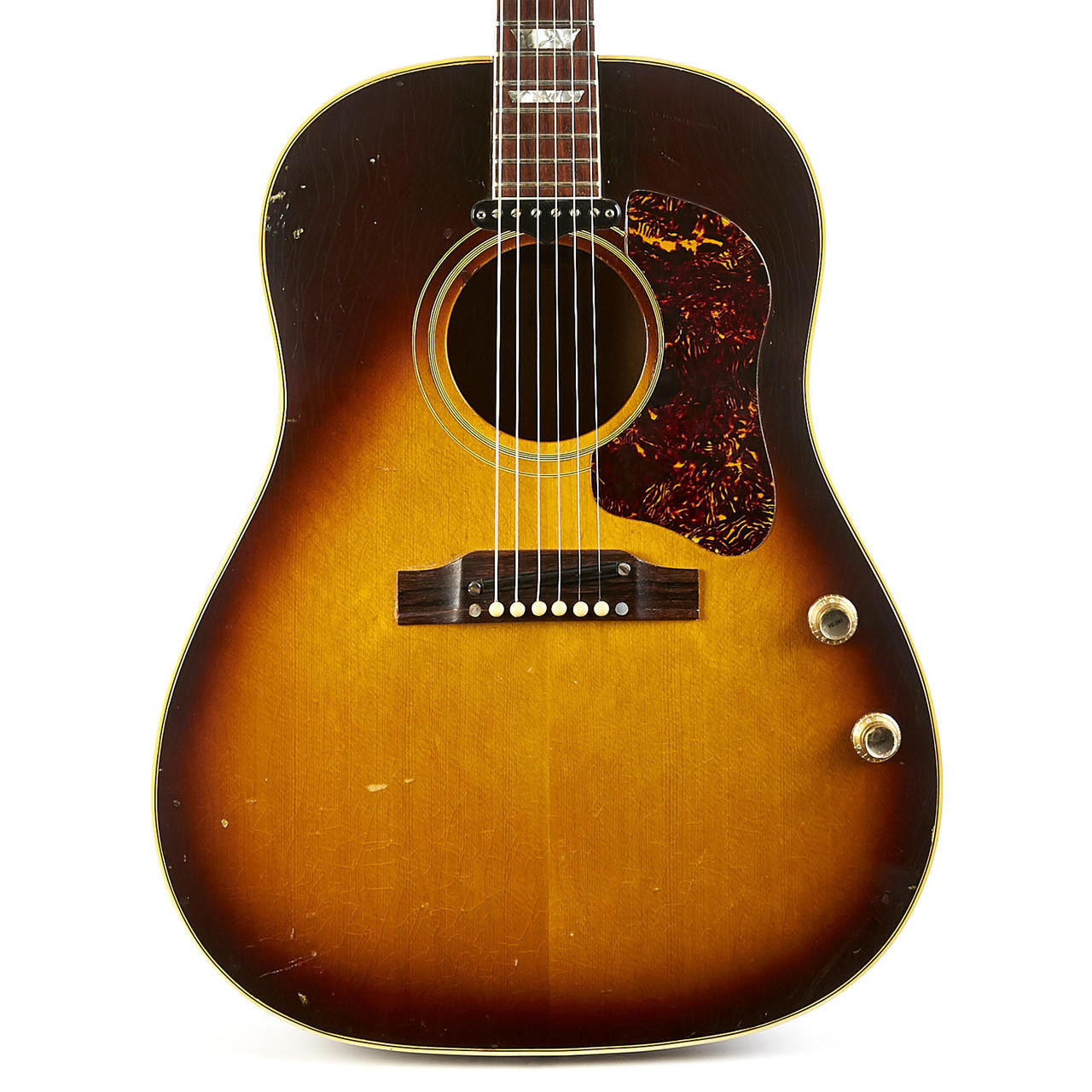 Vintage Gibson J-160E Sunburst 1965