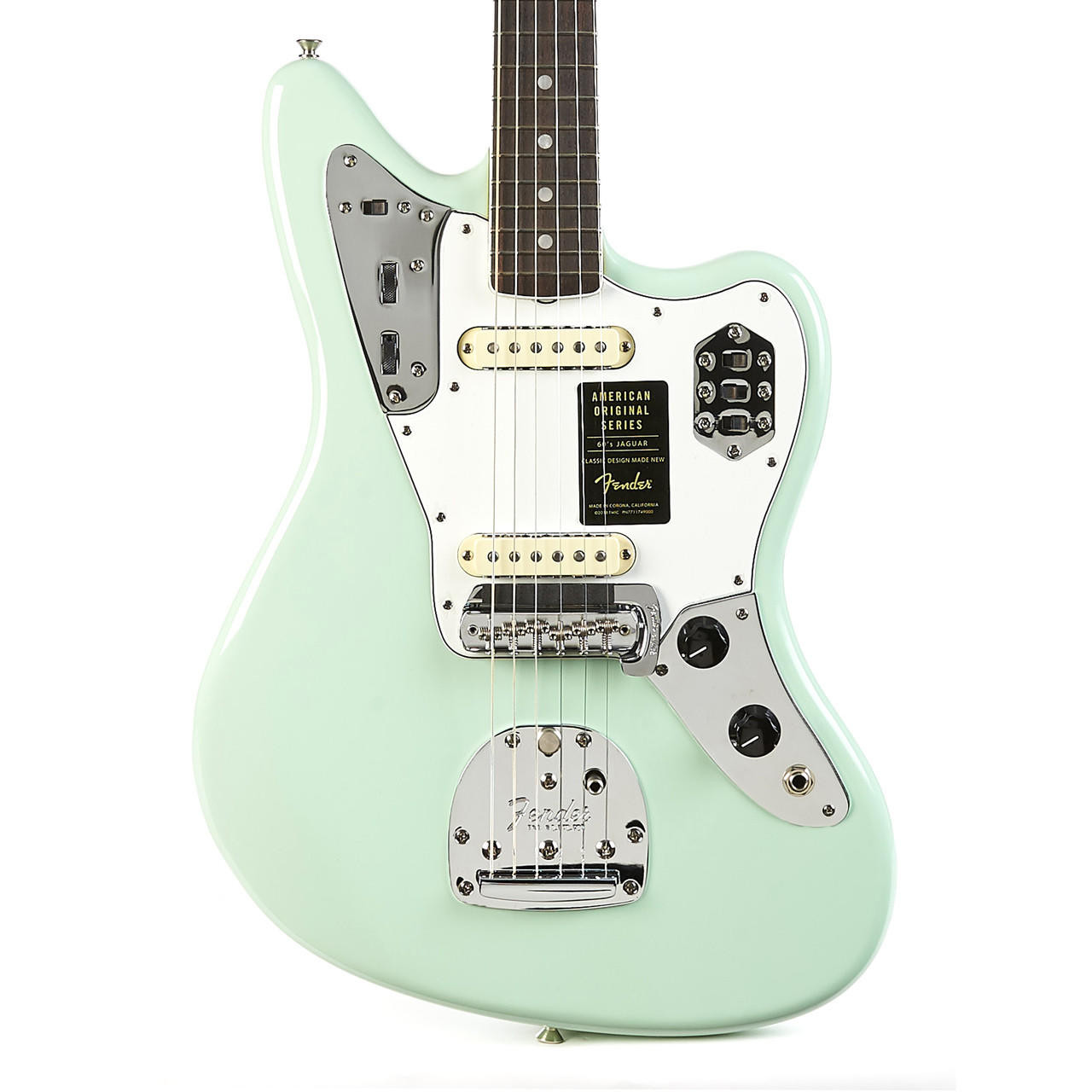 Used Fender American Original Series 60's Jaguar Surf Green