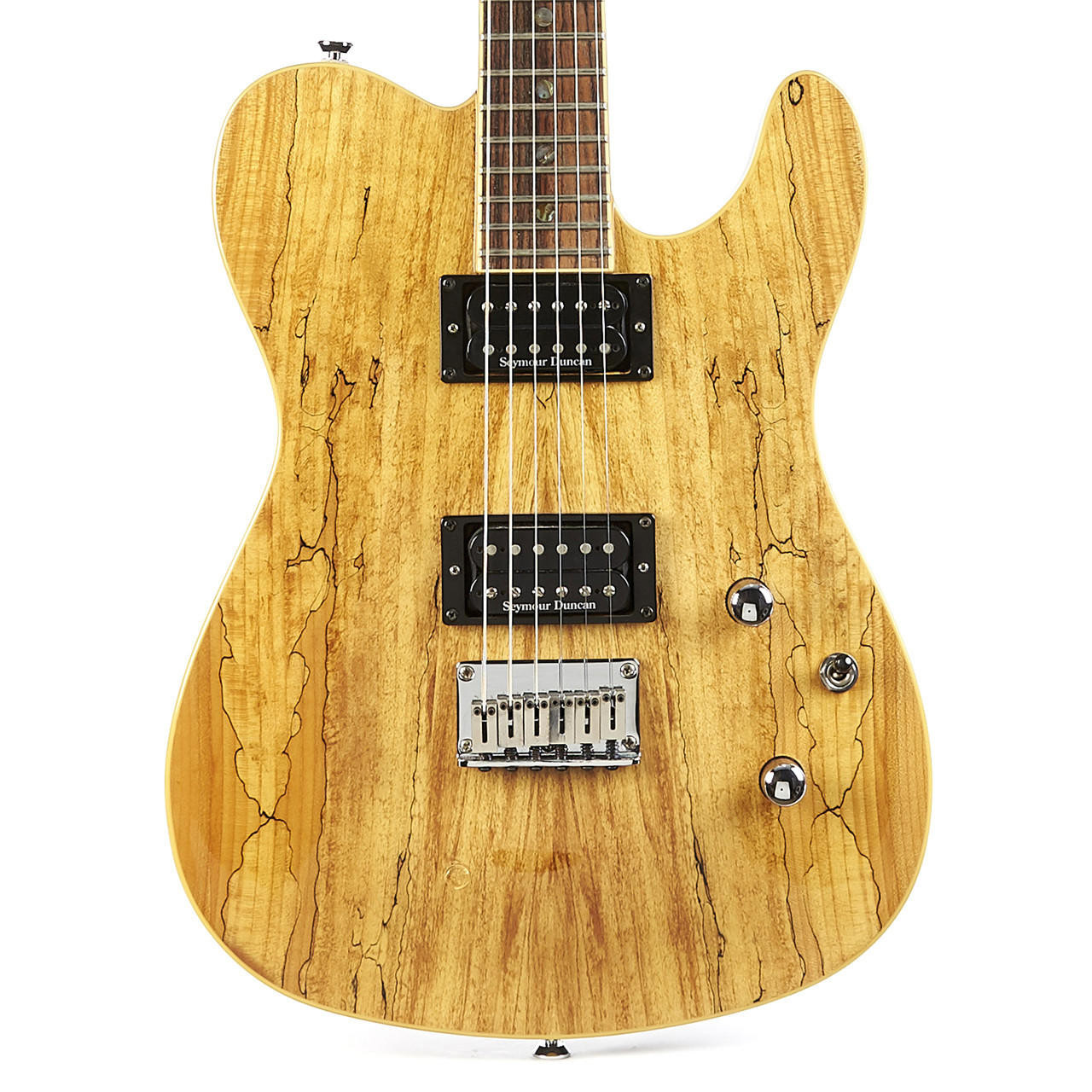 Used Fender Special Edition Custom Telecaster Spalted Maple HH 2008