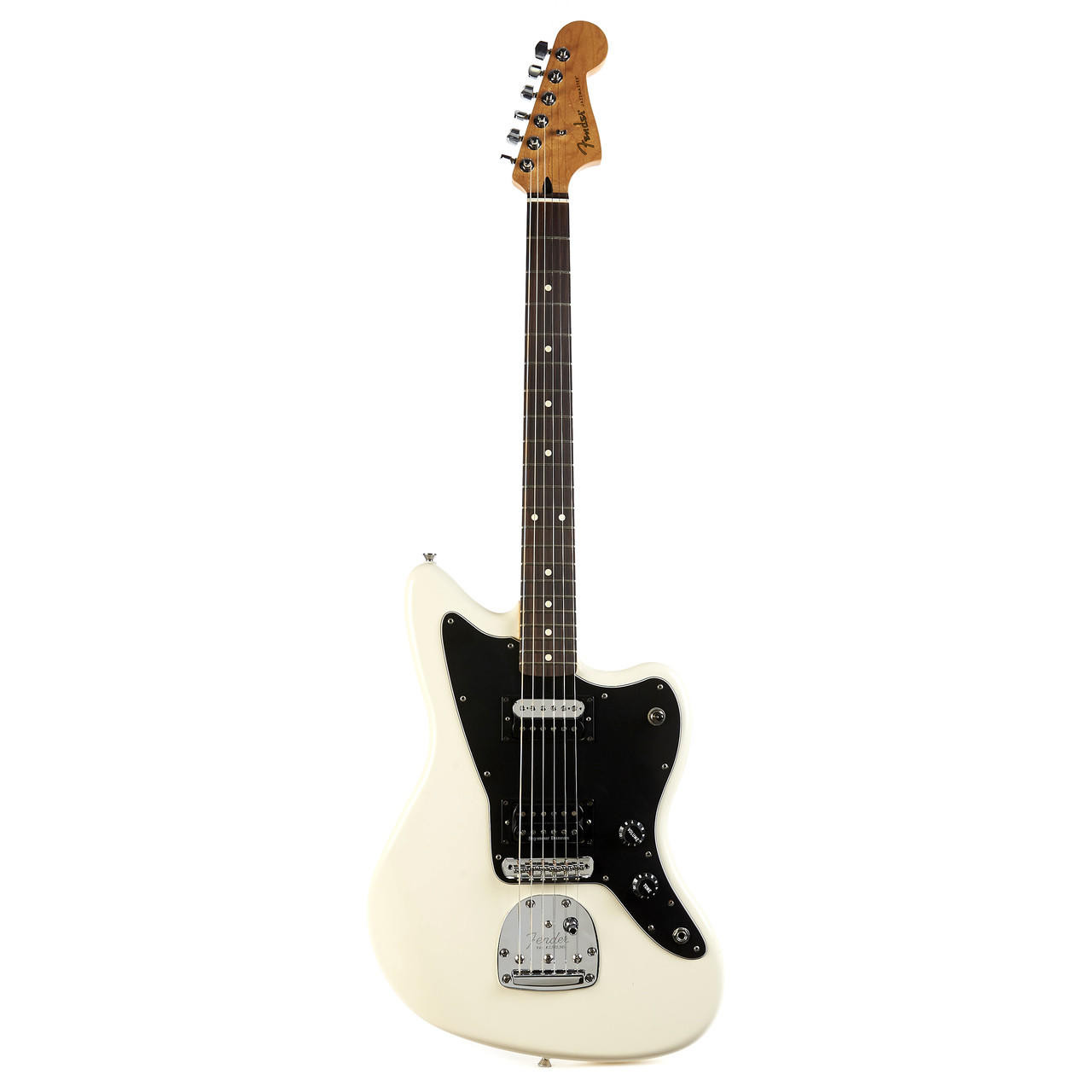 Used Fender Jazzmaster HH Olympic White 2015 | Cream City Music