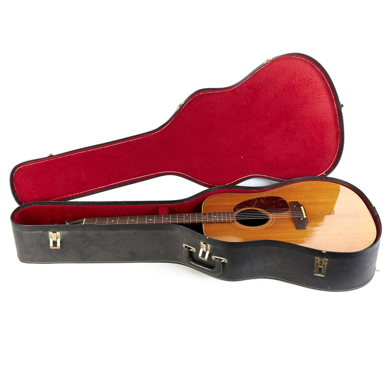 Vintage Gibson J-50 Square Shoulder Dreadnought Natural 1969