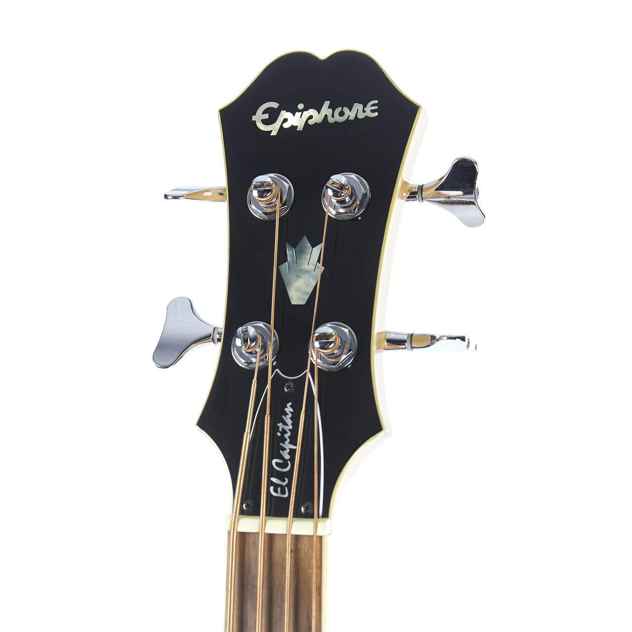 Used Epiphone El Capitan C4 Acoustic Bass Natural 1999 | Cream
