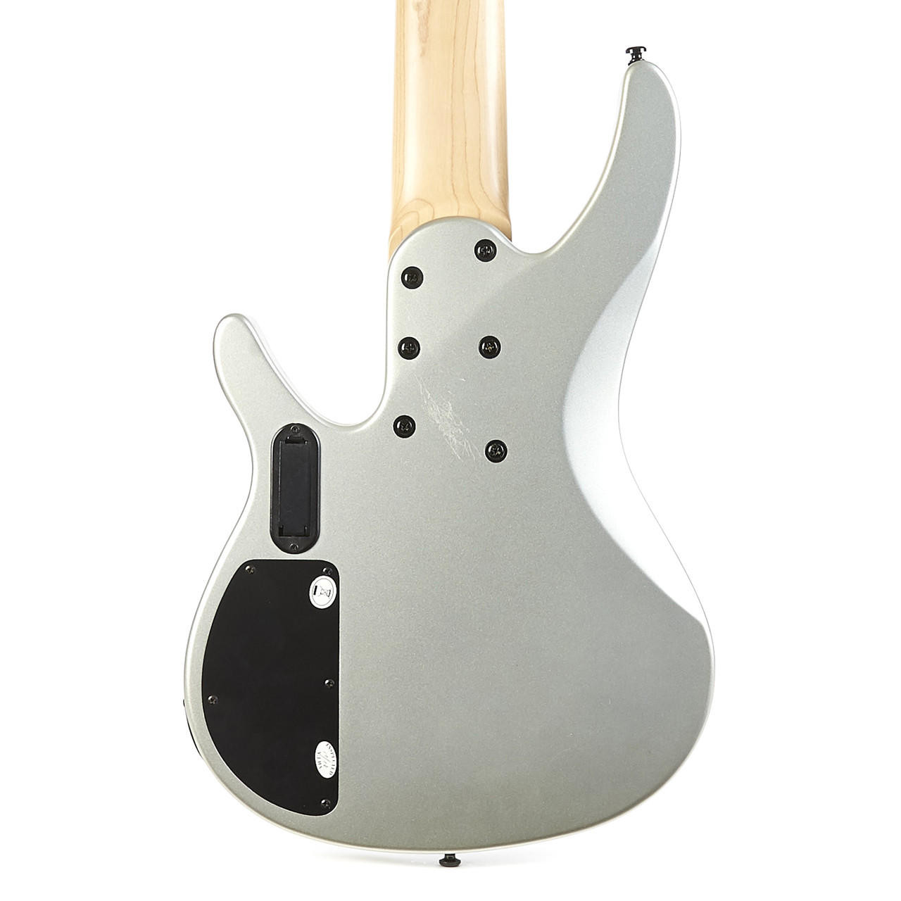 Used Washburn BB-6 6-String Bantam Bass Silver 2006 | Cream City Music