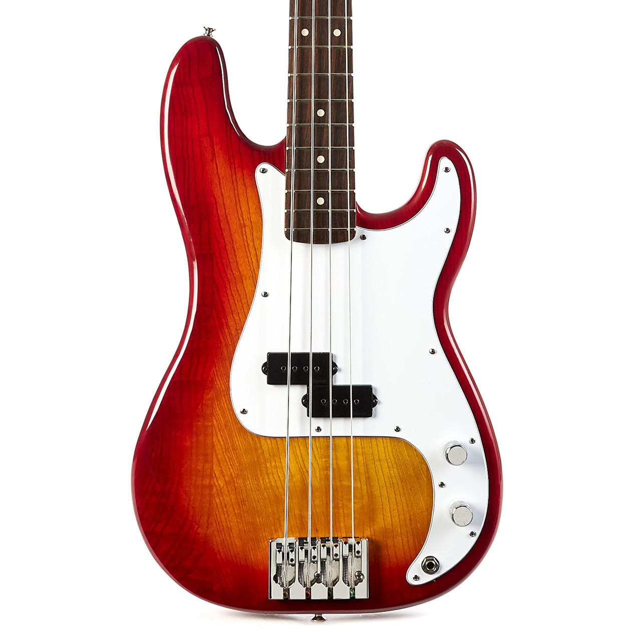 Used Fender Special Edition Precision Bass Aged Cherry Burst