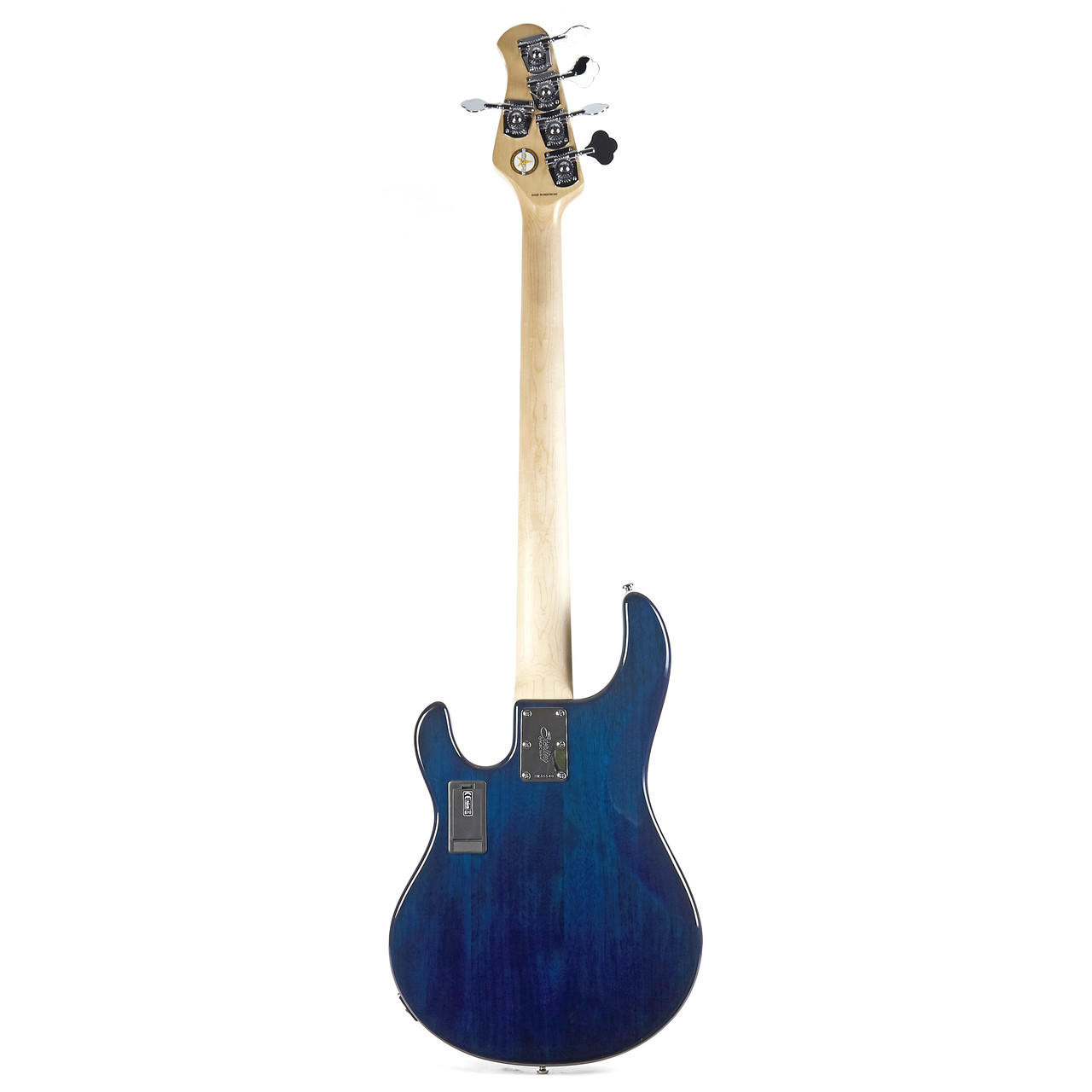 Used Music Man Sterling Sting Ray 5 String Bass Trans Blue