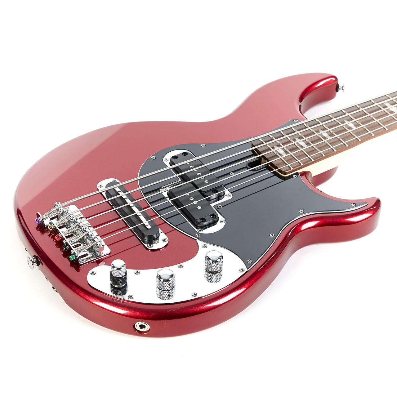 Used Yamaha BB425X 5-String Bass Metallic Red | Cream City Music 