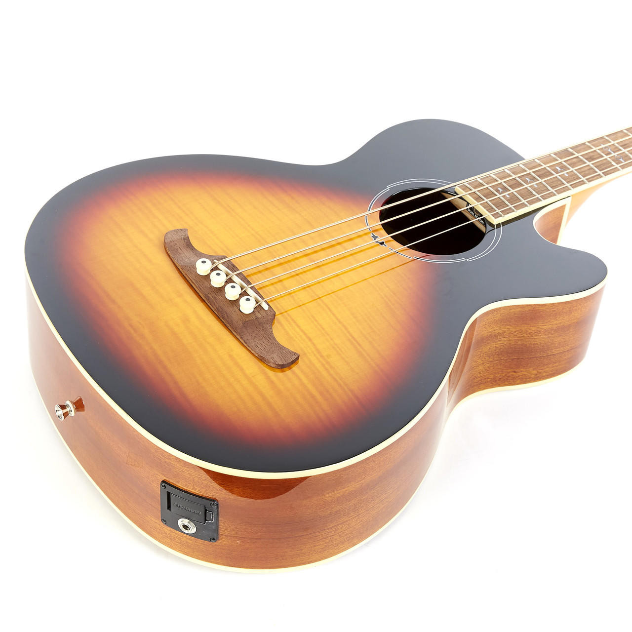 Fender FA-450CE Acoustic Bass - 3 Tone Sunburst | Cream City Music