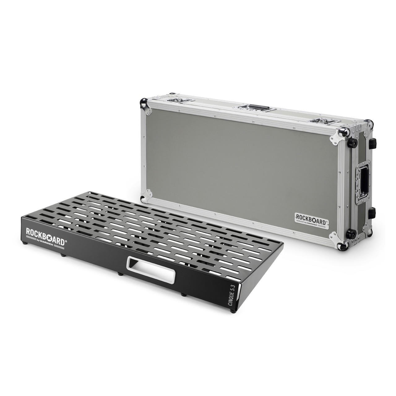 RockBoard CINQUE 5.3 Pedalboard with Flight Case | Cream City Music