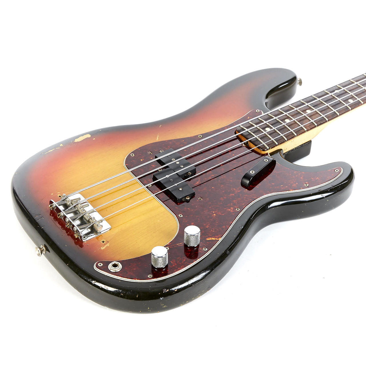 Fender Precision Bass ビンテージ Fender Precision Bass Sunburst 1969 – Chicago Music Exchange