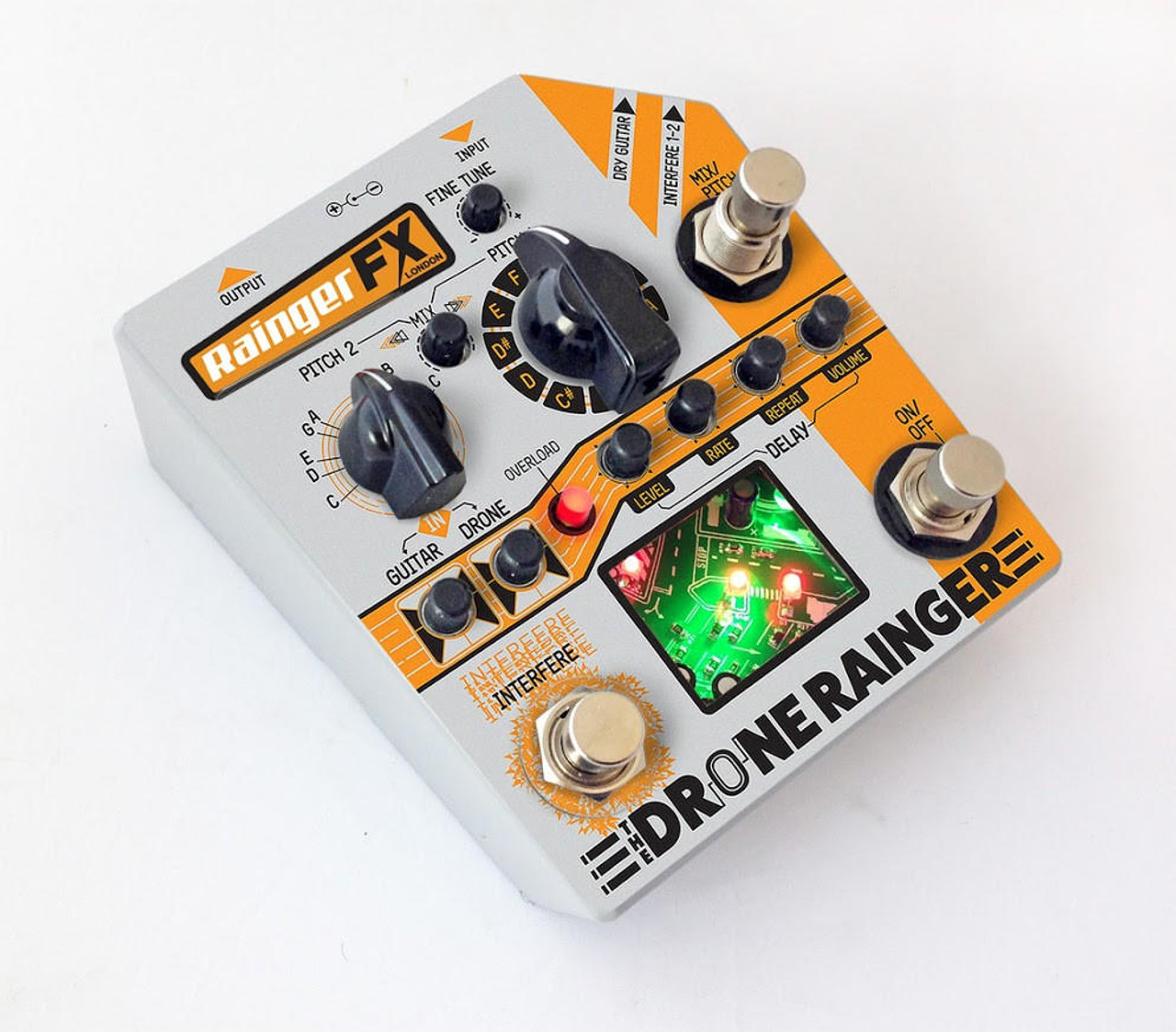 Rainger FX Drone Rainger Digital Delay Pedal | Cream City Music