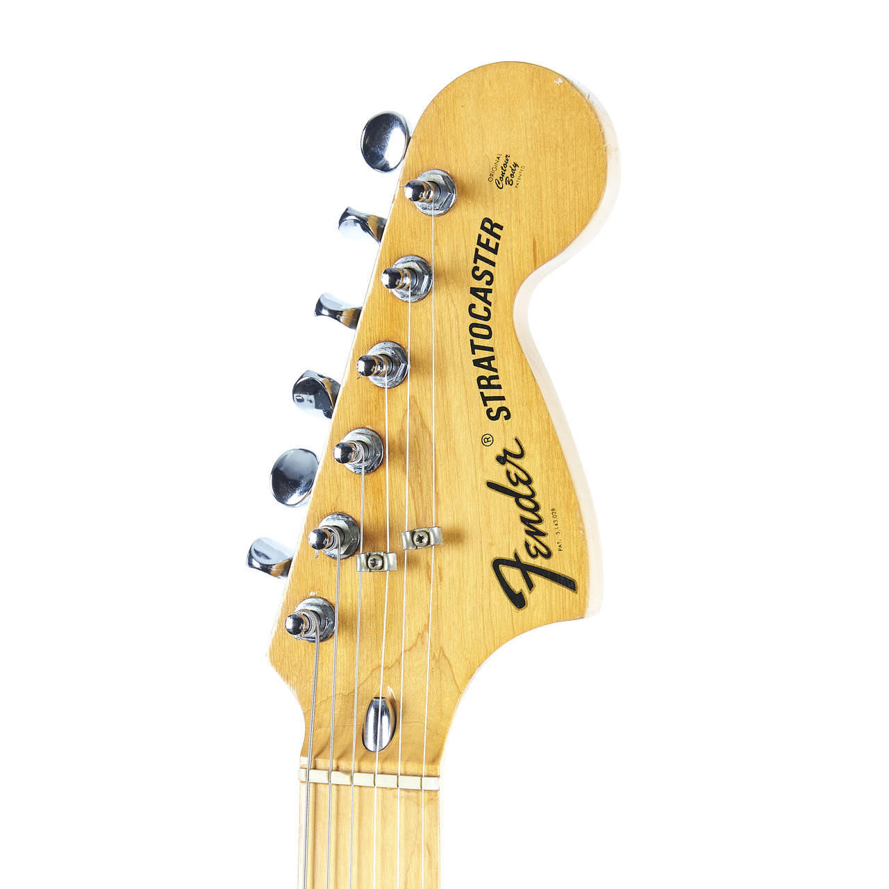 ❤️Natural Oil Finish Vintage Stratocaster Vintage Fender Stratocaster Refinished Natural 1976 | Cream