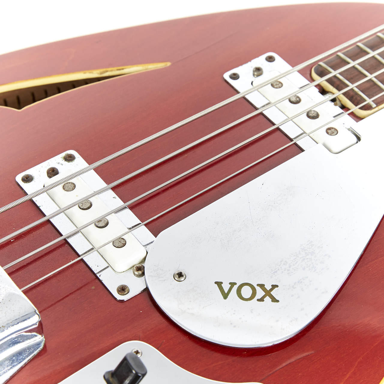 Rare Vintage Vox Bill Wyman Bass Cherry 1960's