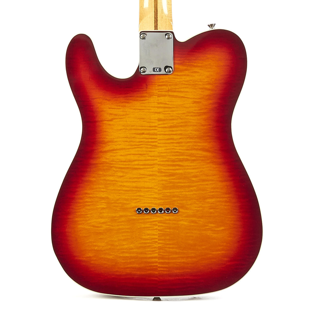 Used Fender Special Edition Telecaster Custom Flame Maple Cherry