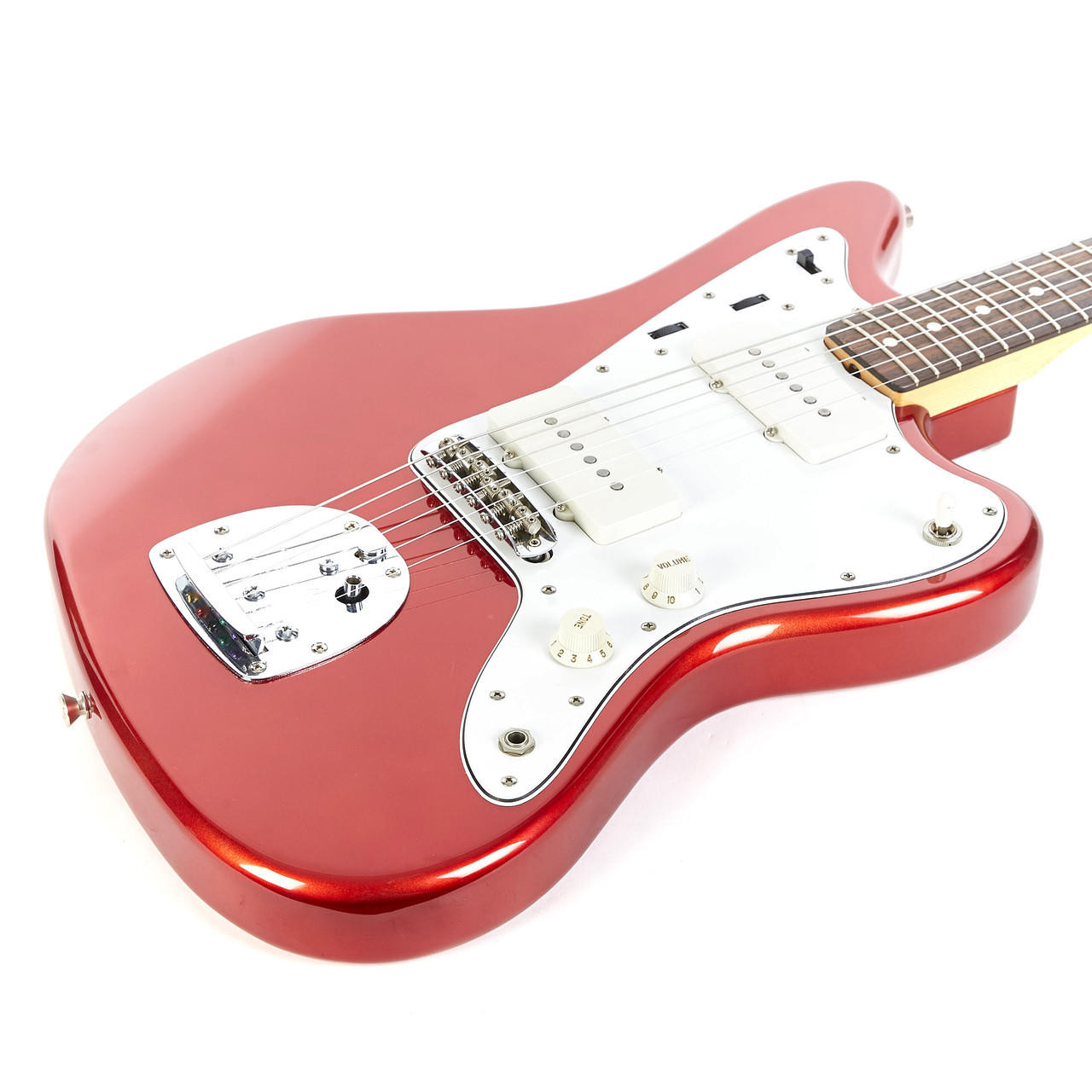 Used Fender Jazzmaster MIJ Candy Apple Red 1997 | Cream City
