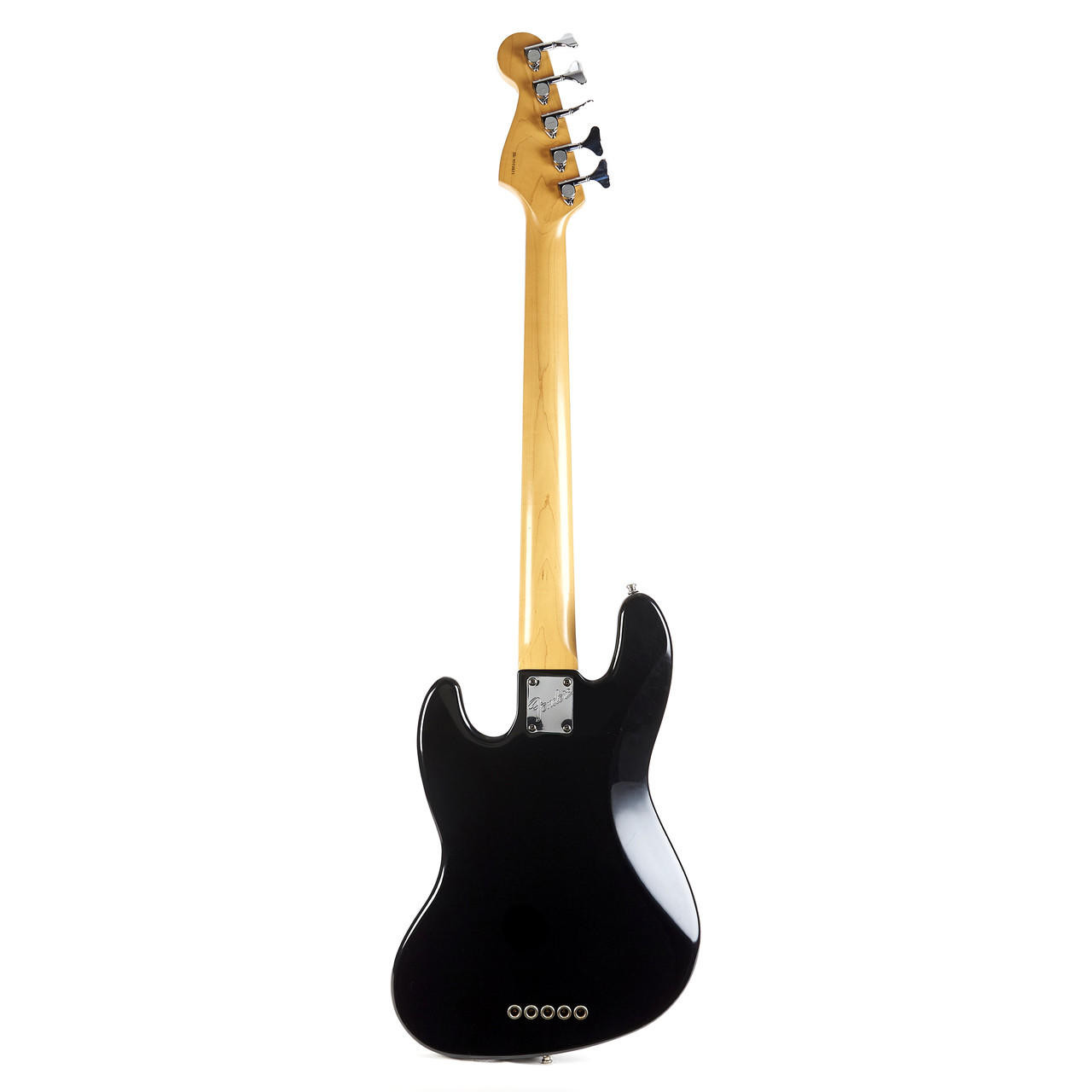 Used Fender Jazz Bass V 5-String Black 1995 | Cream City Music