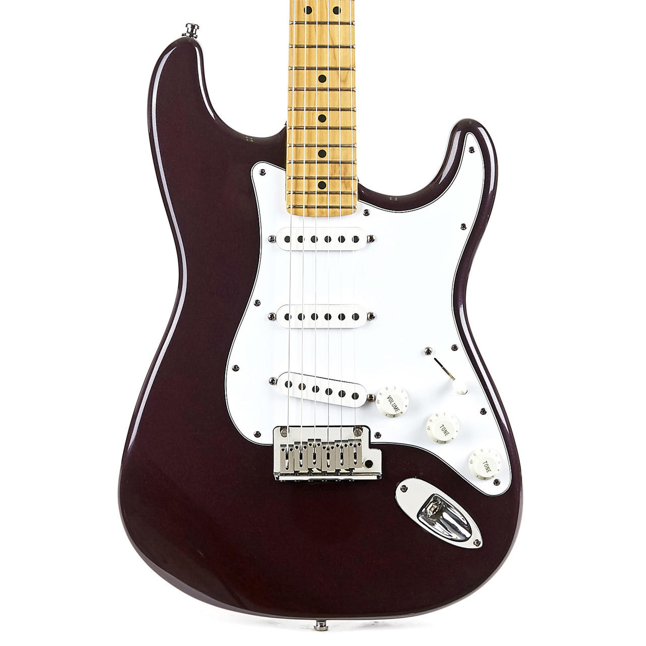 ギター Fender American Standard Stratocaster Fender American Standard Stratocaster Guitar Black 1989 with