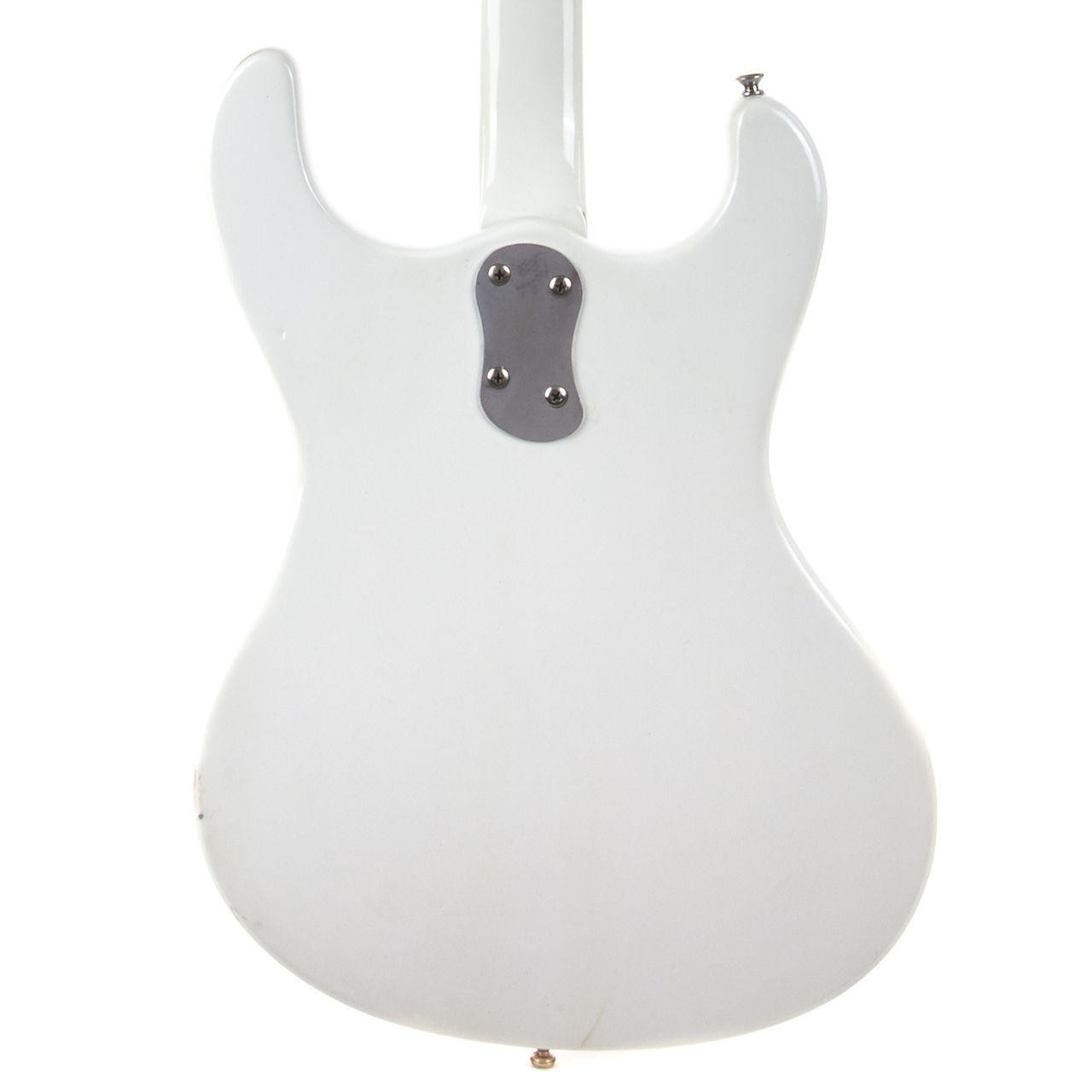 Vintage Used Mosrite The Ventures Model Refinished White | Cream