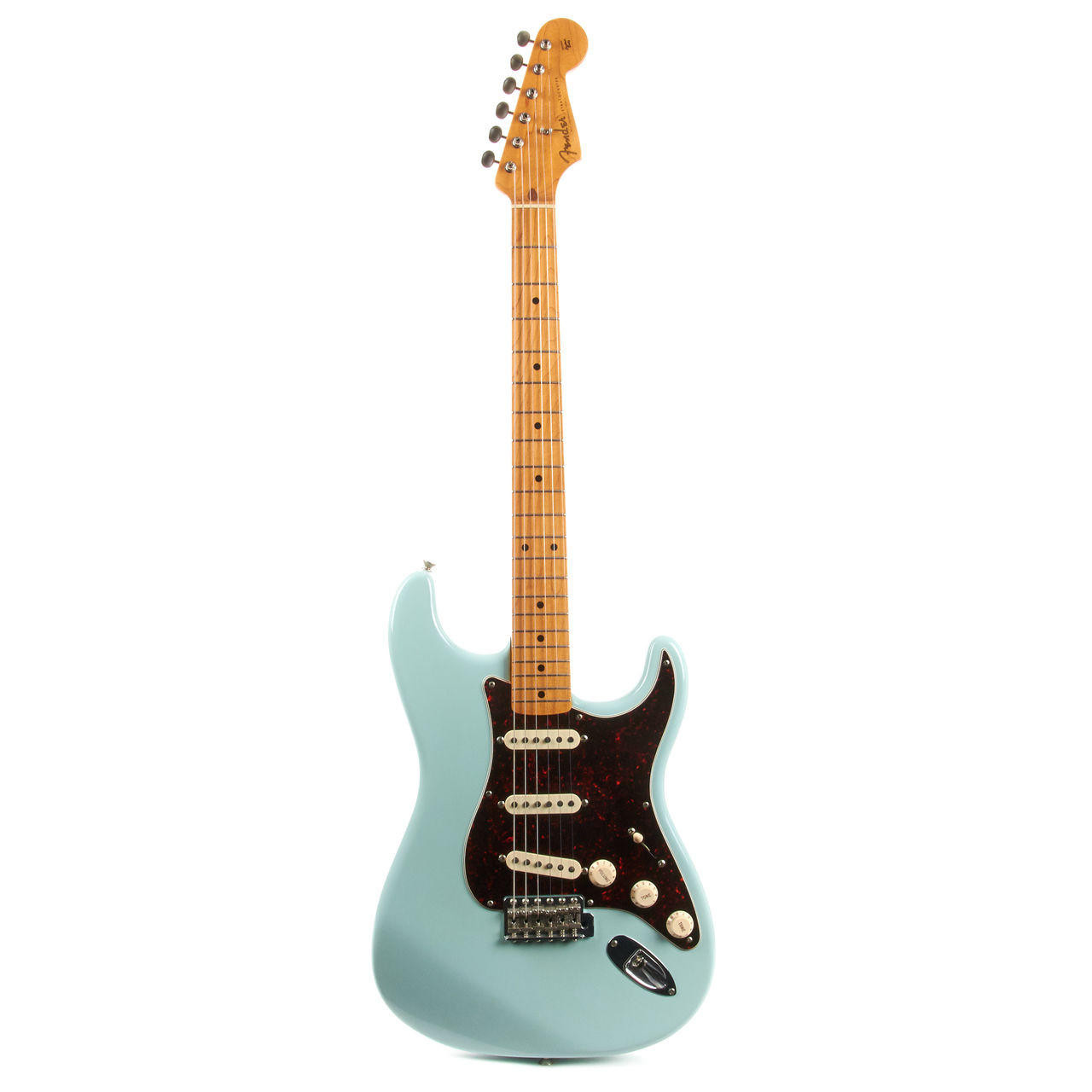 Used Fender '50s Reissue Stratocaster MIM Daphne Blue 1999 | Cream