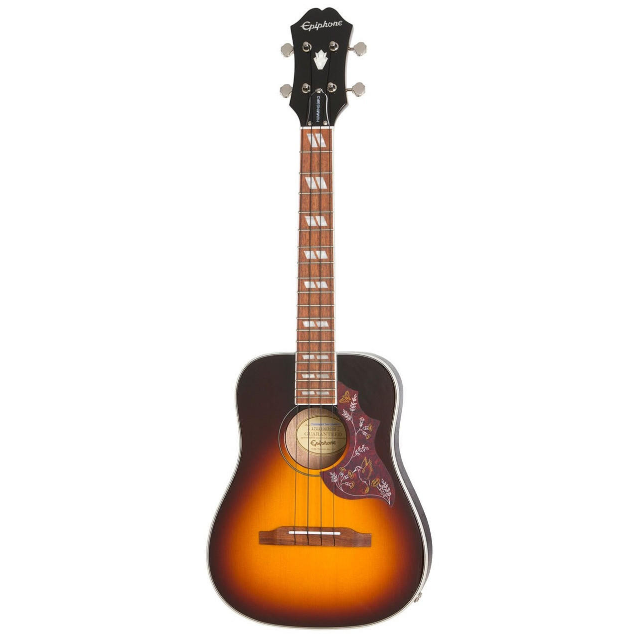 Epiphone Hummingbird Tenor Ukulele - Tobacco Sunburst | Cream City
