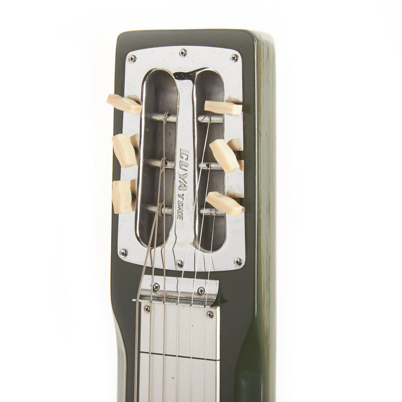Vintage Guyatone HG-960 Lap Steel Green 1960's | Cream City Music