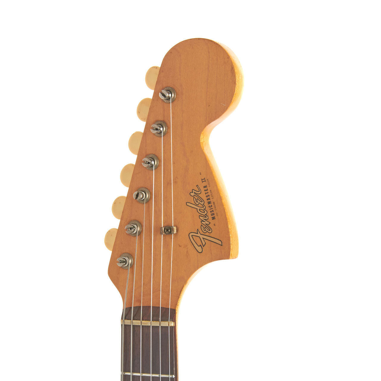 Vintage Fender Musicmaster II Olympic White 1965 (118425) | Cream